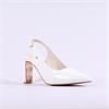 Una Healy Follow The Crowd Slingback - White Patent
